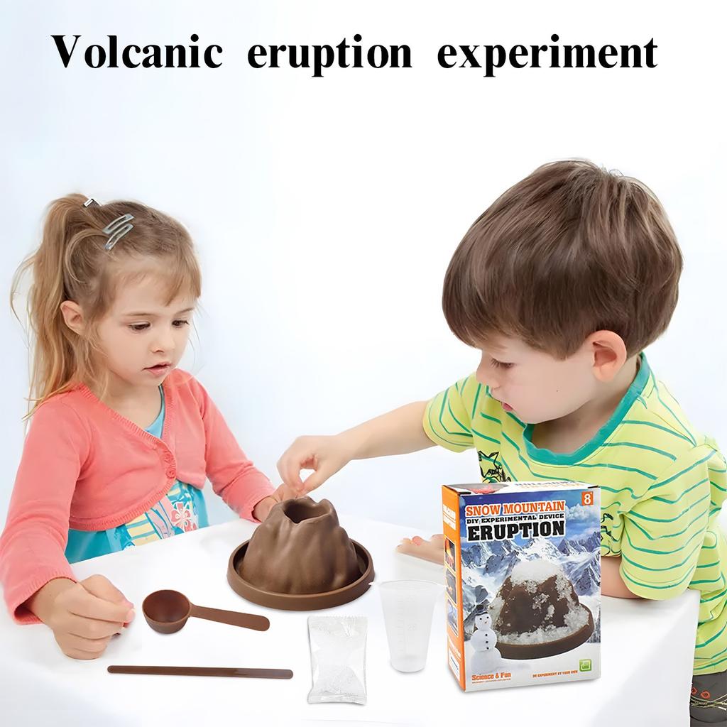 Volcano Eruption DIY Science Experiment Set Children's Toy Equipment Making Science Education Model