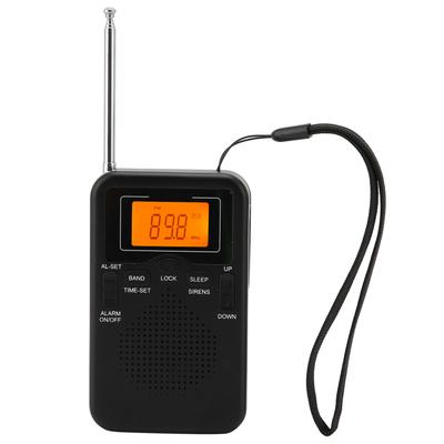 Портативный карманный радиоприемник цифровой AM FM радиоприемник с дальним приемом самый долговечный