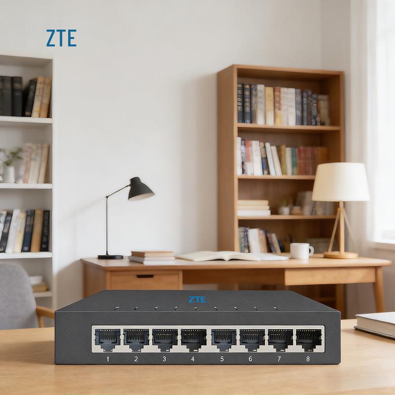 ZTE ZXSLC SG1008J 8-портовый гигабитный неуправляемый коммутатор