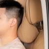 Регулируемая подушка для шеи в автомобиль Подголовник для автомобильного сиденья из замши Снимает усталость шеи Аксессуары для подголовников с регулировкой высоты