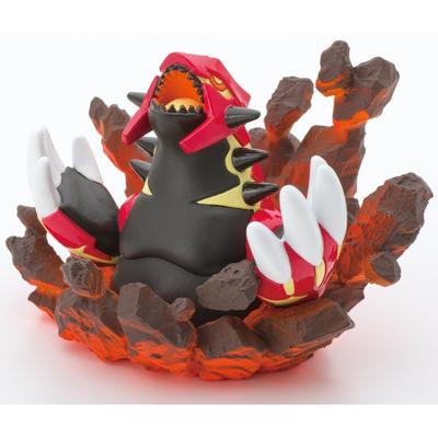 Omega Ruby Бонусная Оригинальная Фигурка Первобытный Граудон Покемон [Только Бонус]