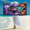1PC Custom Name Halloween Witch Bottles Beach Towel Highly Absorbent And Sand-Resistant Towel for Swimming, Pool, Yoga, And Travel Lightweight