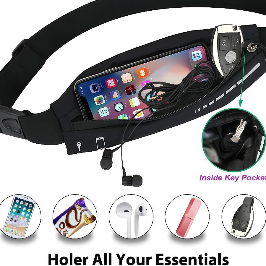 Running Waist Bag Outdoor Sports Running Invisible Belt Bags Waterproof Protable Men Women Phone Pouch Running Accessories 6