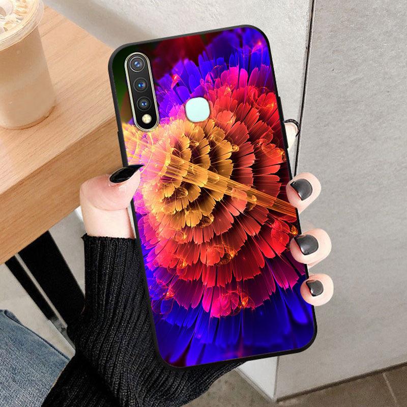 Чехол для Vivo Y19 1915 Y5S Роскошный Модный Ударопрочный Мягкий Силиконовый Задний Чехол Для Vivo Y 19 VIVOY5S Чехол для Телефона Funda VIVOY19