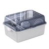 Modern Kitchen Dish Drying Rack with Lid