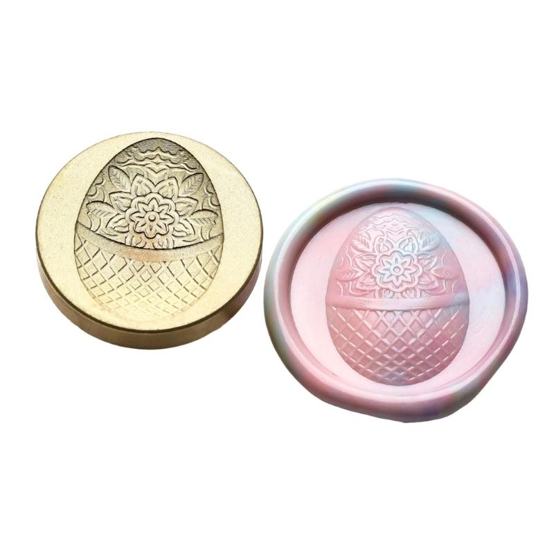 Easter Pattern Wax Stamp Head Replacement for Sealing Envelope Invitation Gift Cards Easter Greeting Card