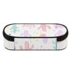 Pen Case Lightweight Durable Polyester Fabric Zipper Closure with Main Storage Mesh Pocket and Organized Pen Holders for Students