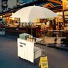 Jundingying Beige Square Instant Camping Umbrella