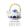 Японский керамический чайник ретро кухня ресторан морепродукты суп горшок бытовой ручной горшок оптовая продажа креативный маленький суп горшок