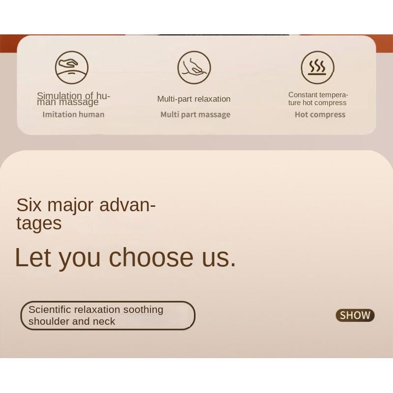 Массажер для трапециевидных мышц, разминающий массажер для плеч и шеи, массажер для шейного отдела позвоночника