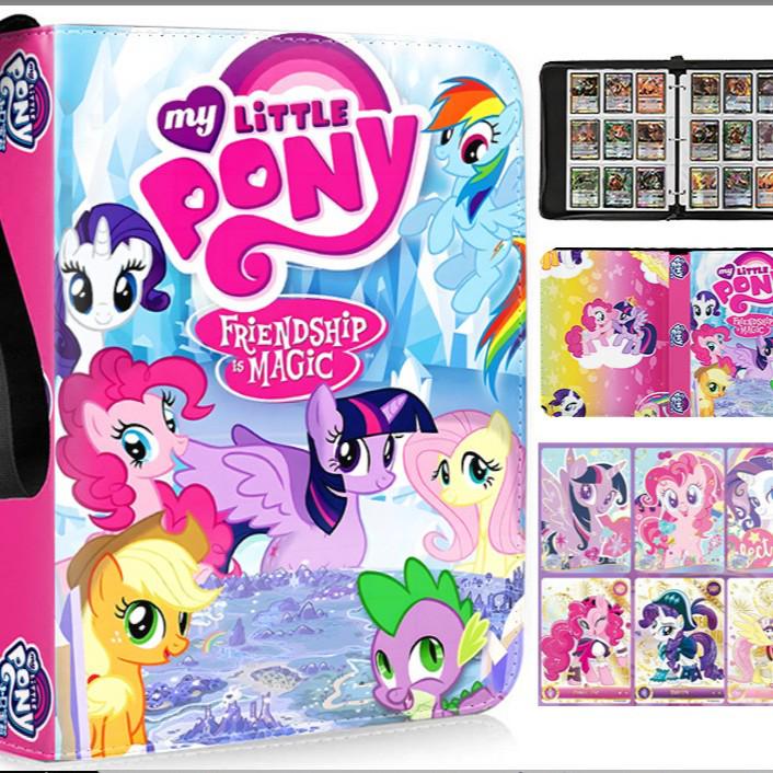My Little Pony Zippered Trading Card Binder - Four and Nine-Pocket Album