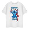 Girls Merry Xmas Short-Sleeved T-Shirt