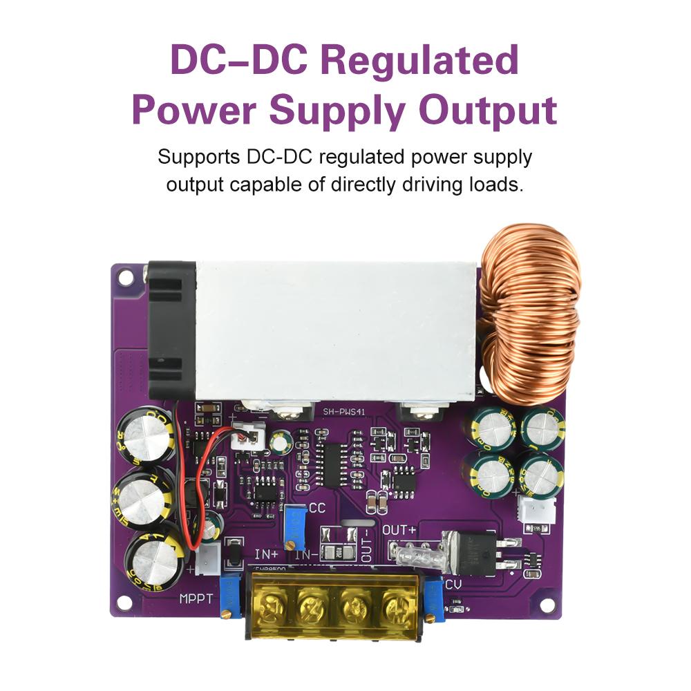 DC 18-90V 800W Adjustable Step-Down Module MPPT Solar Charge Controller Buck Regulator Power Module