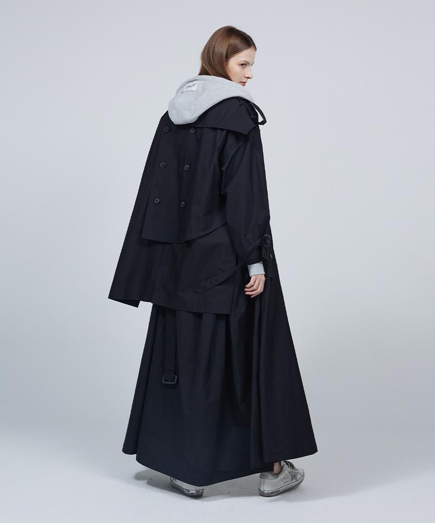Mmam Signature Double Button Trench Coat