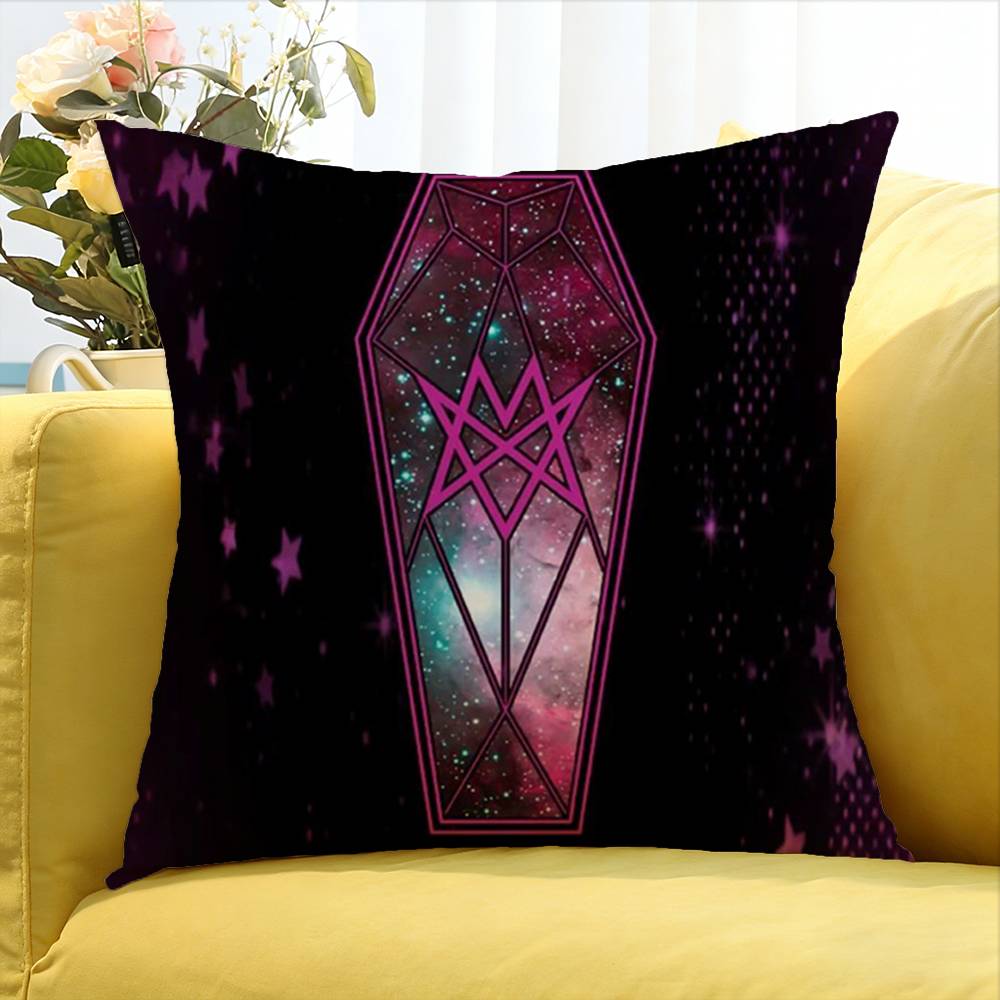 MMindless Self Indulgence Various Sizes Square Pillow Case For Car Home Bedchamber Decor