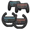 Switch 2 2 Handle Set for 2 Handle Grips for Mario Kart 8 Includes 2 Handles and 2 Switch 2 Easy To Comfortable To the Ergonomic Design Joy-Con 4-in-1