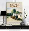 Плакат выставки Эдварда Хоппера, Художественные репродукции «Утреннее солнце», Настенная картина «Ночные ястребы», Настенное искусство с пейзажем из современной американской жизни без рамки
