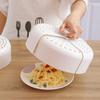 Съемная крышка для стола от насекомых и пыли, дышащая, с зашифрованными отверстиями, складная, пластиковая, защита еды, кухонный инструмент, съемная крышка для блюд