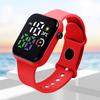 Kids LED Digital Dial Waterproof Sports Watch Square Wristwatch for Boys Girls Fashion