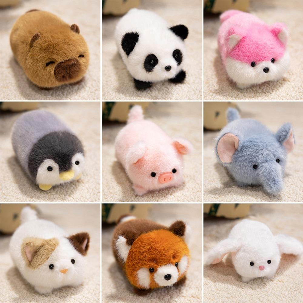 Little Animal Capybara Plush Toy Panda Plush Rabbit Doll Elephant Plush Doll  Kids Holiday Gifts