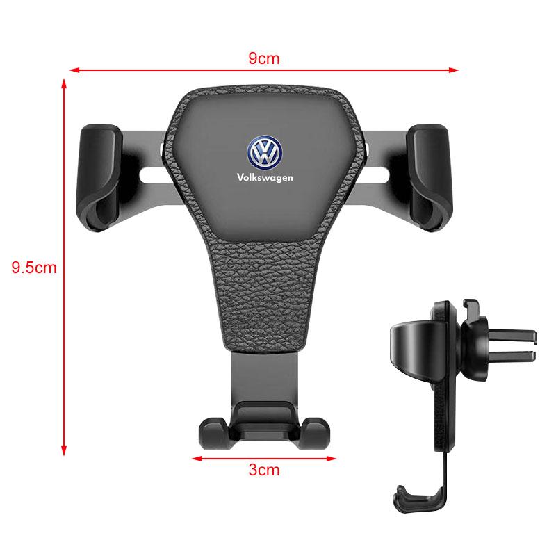 2026 Hot For Volkswagen VW 1Pcs Car Phone Holder Air Vent Clip Mount GPS Mobile Phone Stand Holder For Volkswagen Sagitar Lamand