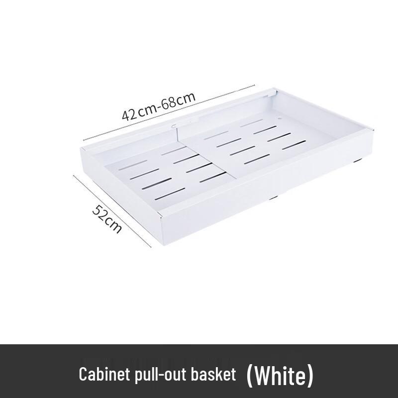 Extendable Pull-Out 3-Tier Kitchen Organizer Rack