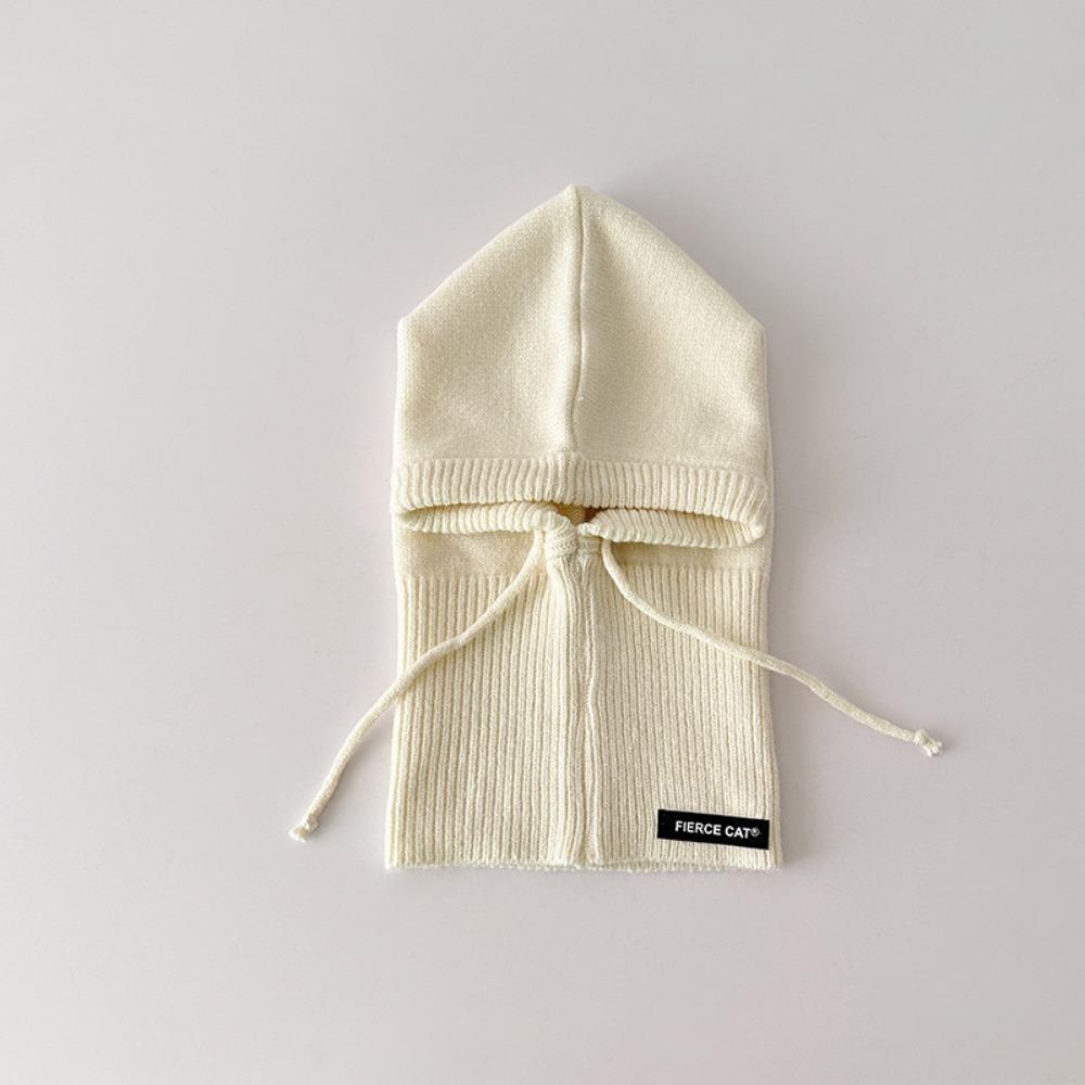 Woolen Beanie Cap Ear Protection Crochet Bonnet Fashion Balaclava Hat Kids