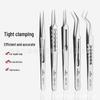 Stainless Steel Precision Tweezers for Mobile Phone Repair - High Precision Bent Tip