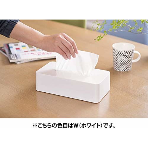 Ohe Tissue Case, Red, Approx. 24.5cm H x 13cm W x 7cm D, Smart Home II, Paper Holder, Tissue Box with Magnet, Simple Design, Made in Japan