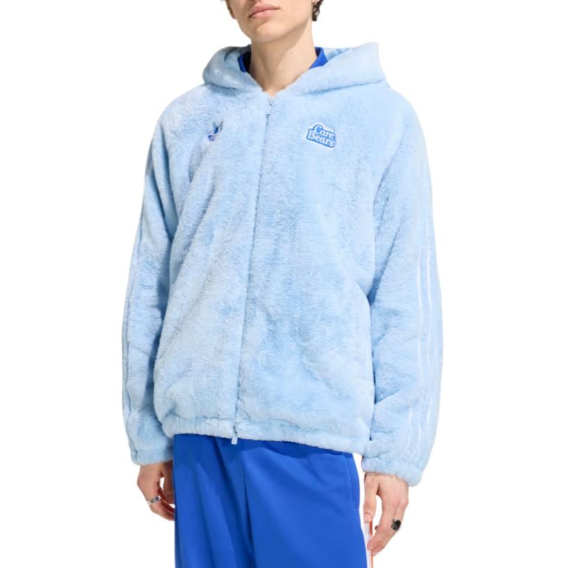 adidas Мужская куртка с капюшоном и длинным рукавом на молнии Originals KS4325
