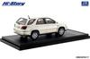 Hi Story Toyota Harrier FOUR G Package White Pearl Mica Finished Product 1/43 3.0 (1997)