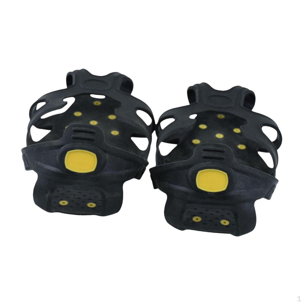 Crampons Ice Cleats Anti Skid Grippers Portable Practical Gripper Spikes Cleat for