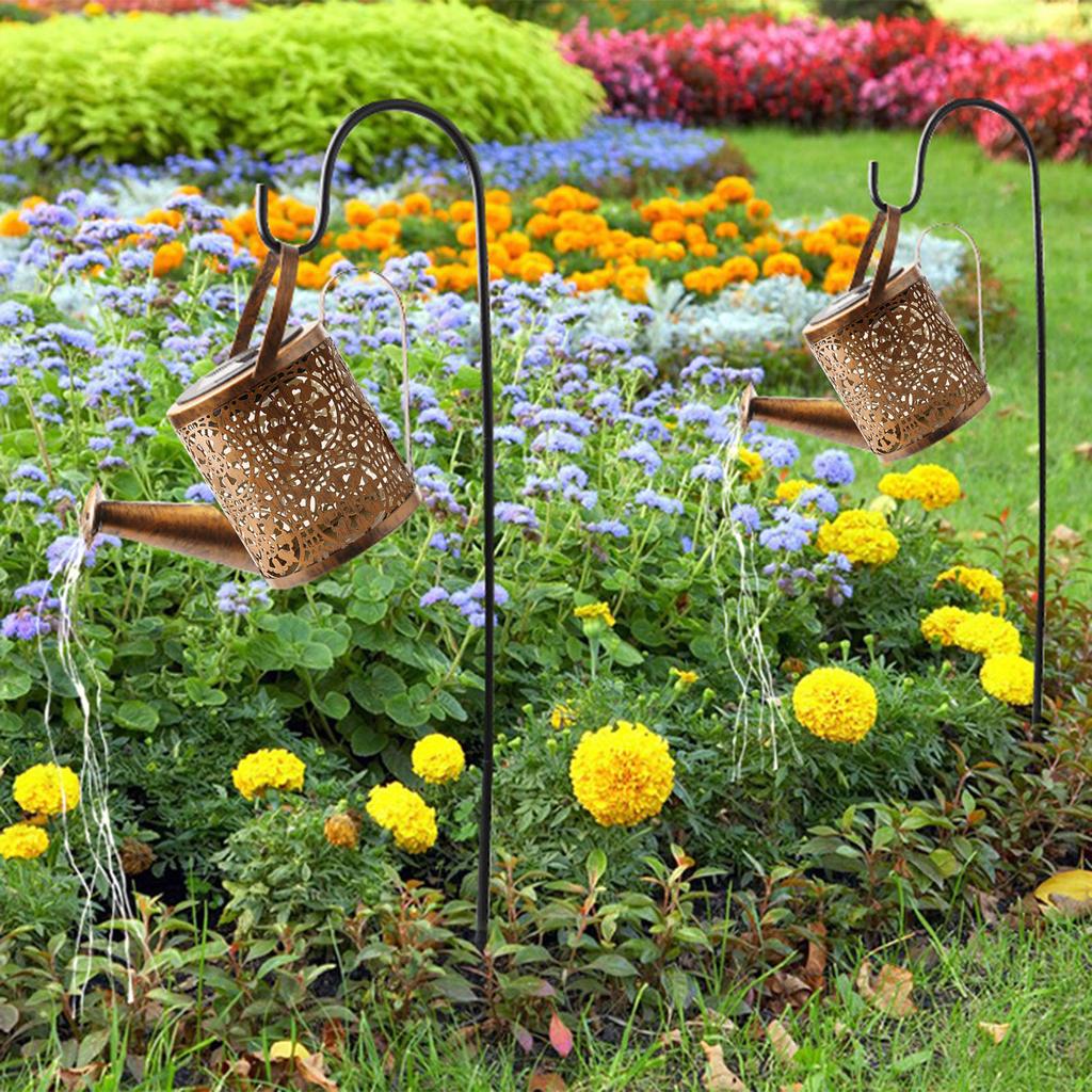 36 светодиодов 600 мм на солнечной энергии, уличный светильник для чайника, лейка, лампа, сказочный гирляндный светильник с