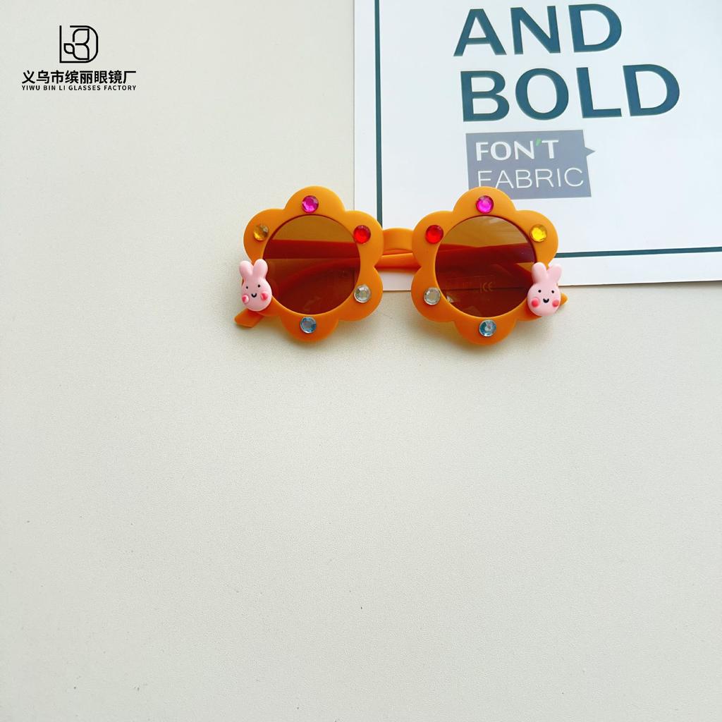 Fashion Children'S Sunglasses Diy Cute Boys And Girls Outdoor Sunshade Sunscreen Uv Protection Sunglasses Children'S Glasses
