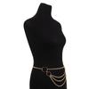 Fashion Women Sexy Multi-layered Tassels Waist Belt Chain Decoration