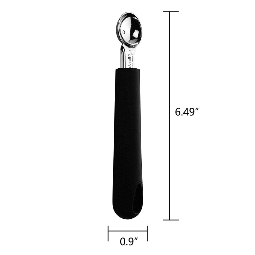 Фруктовая ложка из нержавеющей стали для арбуза, круглый нескользящий кухонный инструмент для домашнего ресторана