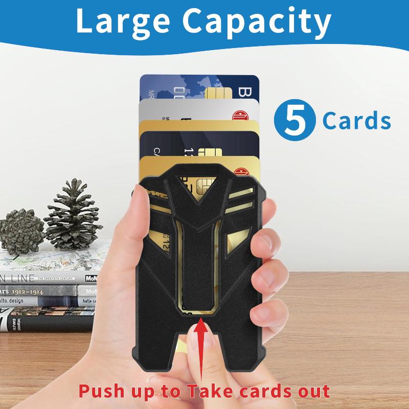 Id Card Holder Protective Cover Hard Plastic Case With Clear Window Heavy Duty Badge Holder For Office School