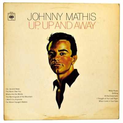LP Пластинка ДЖОННИ МЭТИС - Вверх, Вверх И Вдаль 63104 CBS 1967 Великобритания Поп Б/У