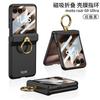 Magnetic Snap-on Case Motorola Razr 60 Ultra With Full Coverage Ring Stand Shockproof PC Shell