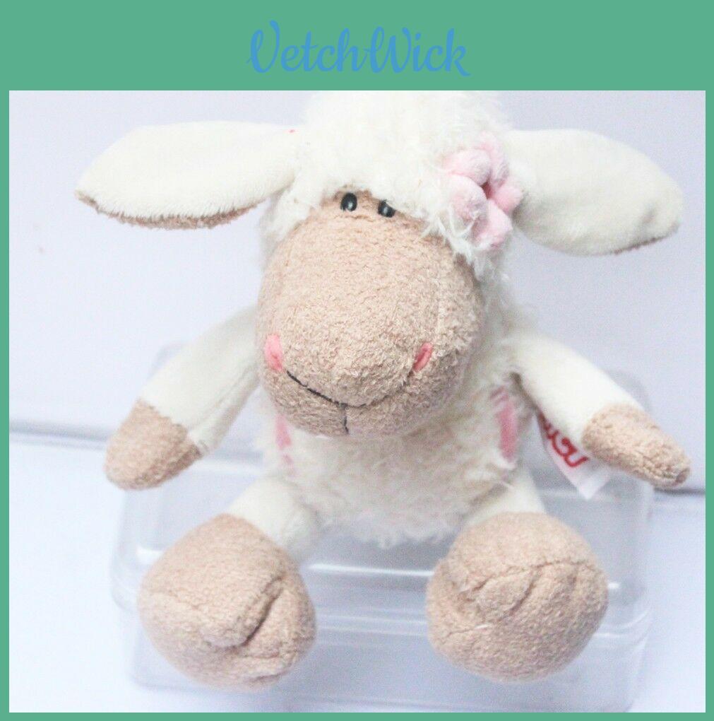 Charming White Sheep Stuffed Animal 25cm Plush Doll Perfect For Baby Gifts