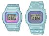 Детские часы G Watch Pair Watch Clear Skeleton Digital Blue G-SHOCK Baby-G мужские женские SLV-21B-2 [Товар]