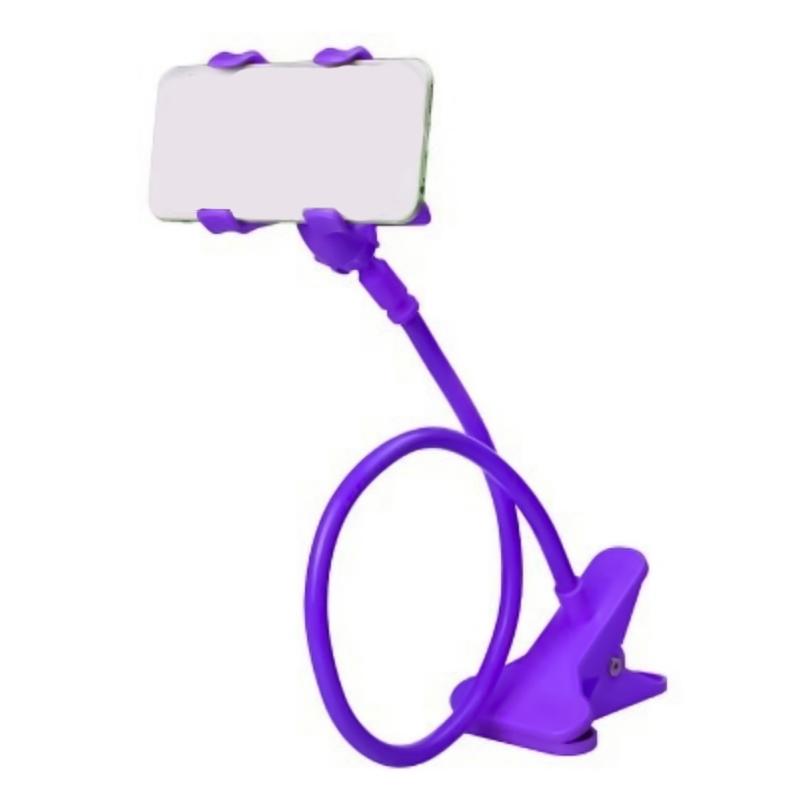 360 Degree Rotating Cellphone Holder Lazy Bracket Universal for Phone Long Arm Gooseneck Support Stand for Desktop Bed