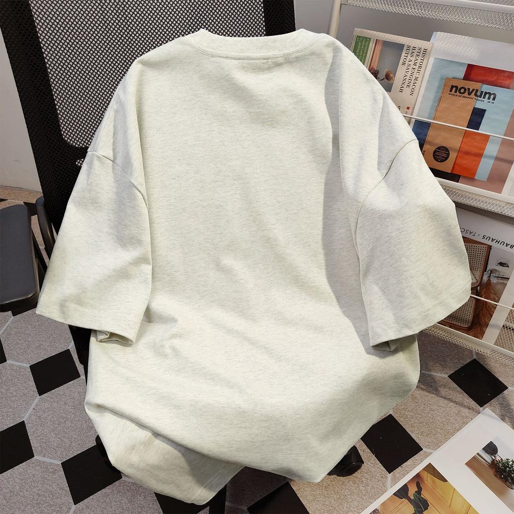 Летняя футболка большого размера, женская футболка из чистого хлопка с милым мультяшным котом и принтом, женские повседневные белые, серые топы y2k, футболка с короткими рукавами, уличная одежда