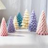 3D Christmas Tree Candle Silicone Mold DIY Christmas Decor Candle Making Handmade Soap Plaster Resin Baking Tools Holiday Gifts