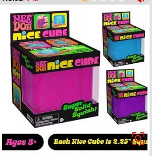 Игрушки Игрушки Дети Детские Nee Doh Сюрприз-Коробка Сквиши - 6 Стилей Мягкая Сжимаемая Игрушка-Антистресс, Подарки на Вечеринку Пасхальный Подарок Подарки для