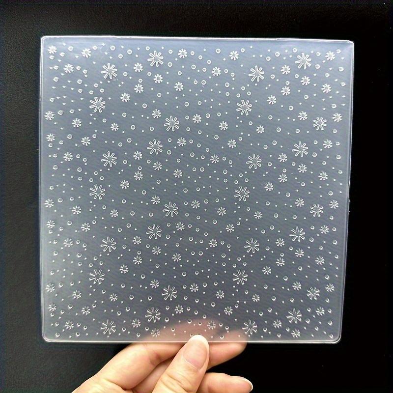 1pc Christmas Snowflake Embossing Die Cut Template - Plastic Craft Mold for DIY Cards, Scrapbooks & Gift Tags - Easy-to-Use