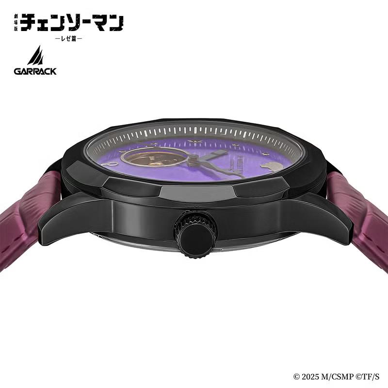 GARRACK S-MEISTER Chainsaw Man Reze Arc BOMB Model SMS-CM-40-B Automatic Watch