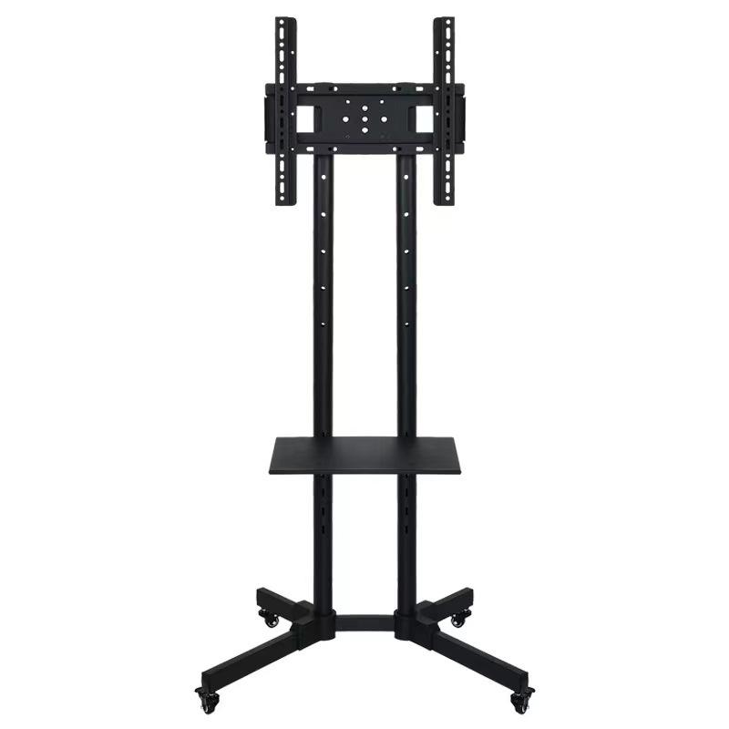 Mobile Floor Stand for 32-65 Inch LCD TV: Integrated Display Rack