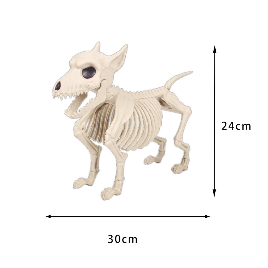 Animal Skeleton Bone Figurine Terrible Spider Bird Skull Statues Sculptures Hallowee Ornament Home Decoration Desk Accessories