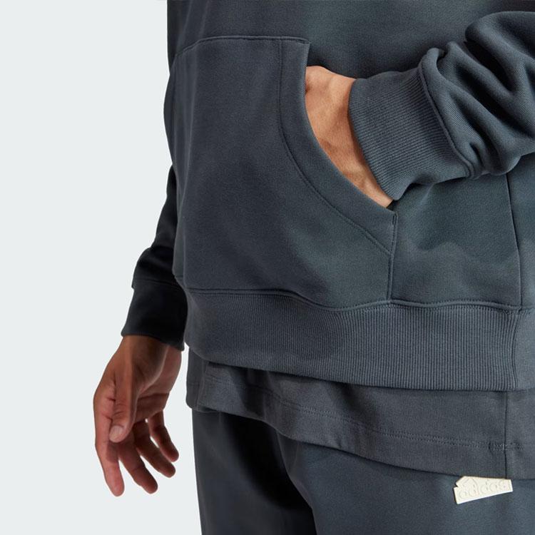 Adidas Худи Juventus Lifestyler мужские толстовки темно-синего серого цвета IT9692